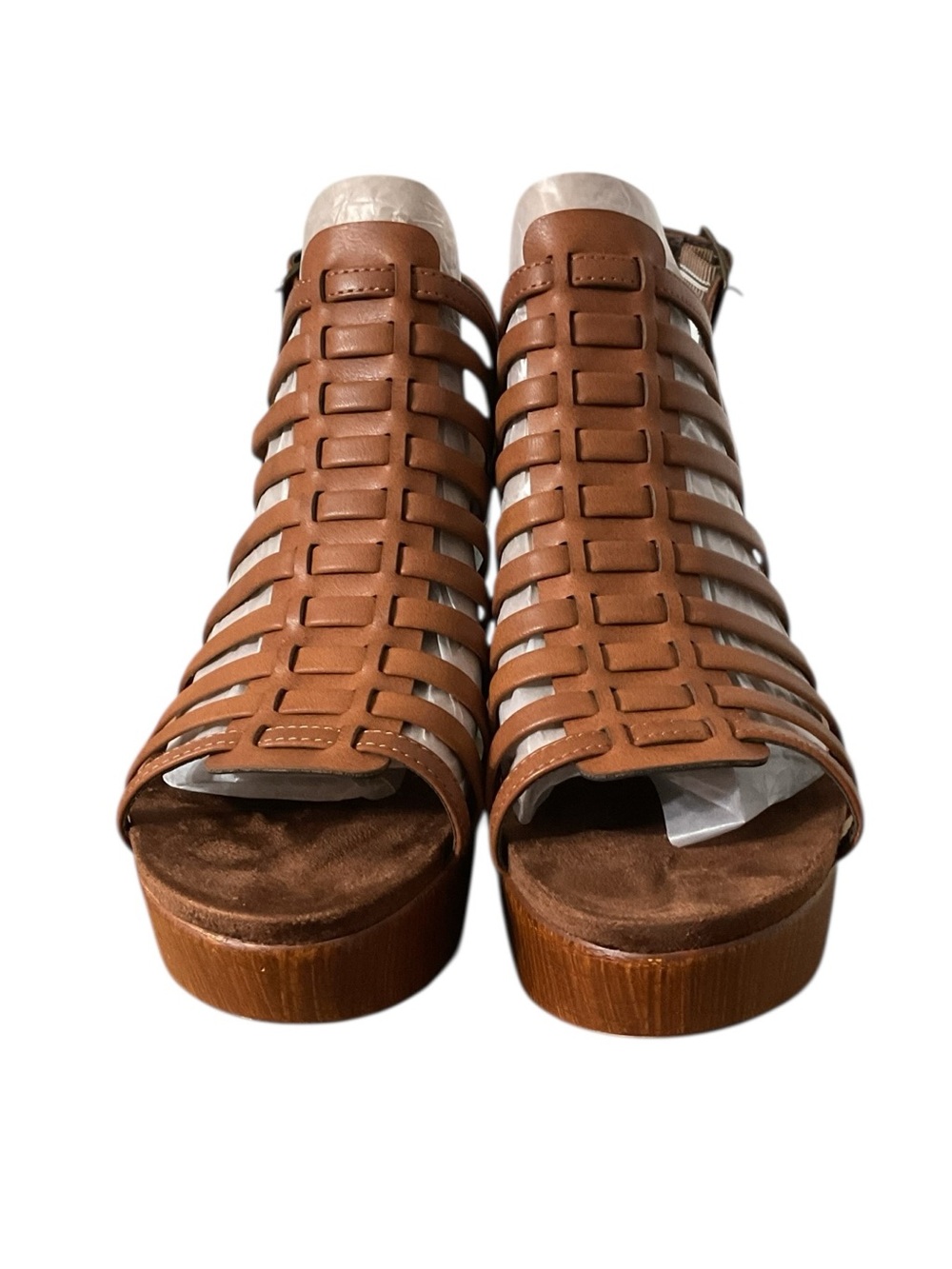White Mountain “Astonish” Woven Platform Sandals RT $85 - Picture 2 of 9